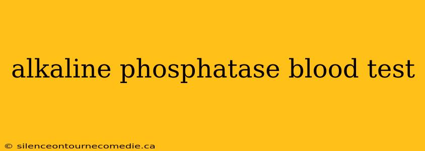 alkaline phosphatase blood test