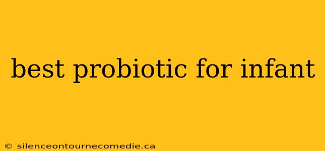 best probiotic for infant