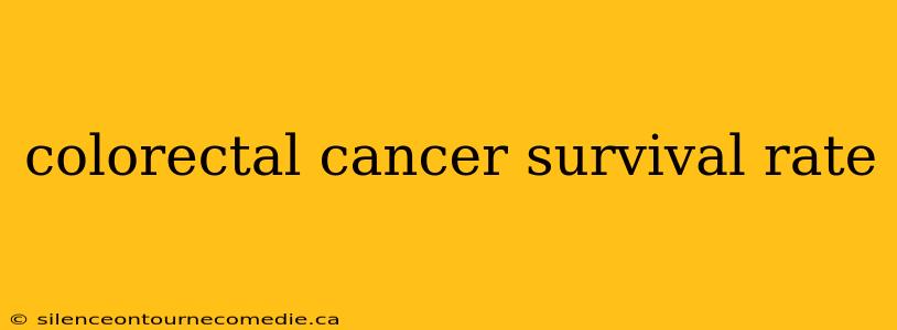 colorectal cancer survival rate