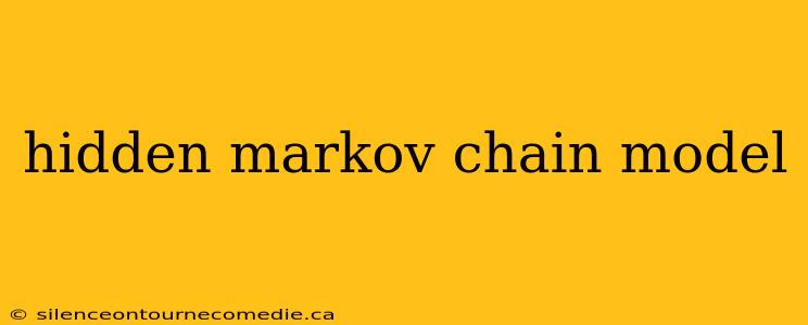 hidden markov chain model