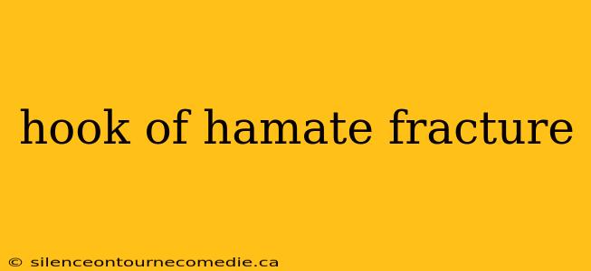 hook of hamate fracture
