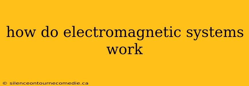 how do electromagnetic systems work