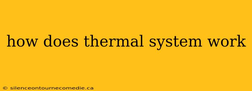 how does thermal system work