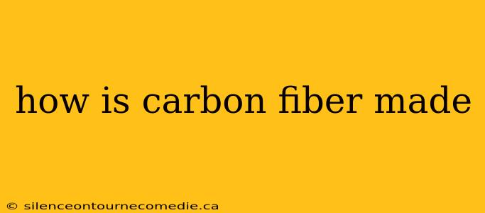how is carbon fiber made