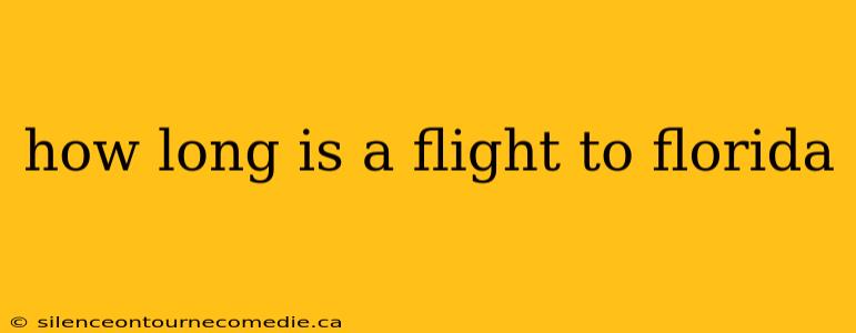 how long is a flight to florida