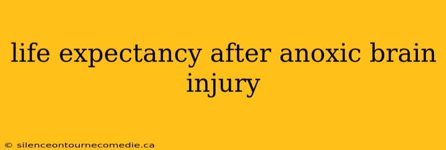 life expectancy after anoxic brain injury