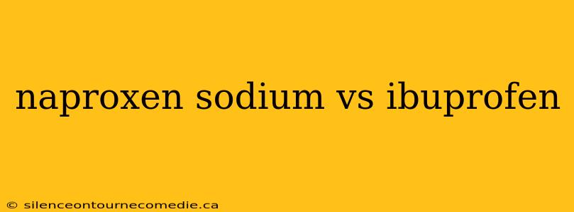naproxen sodium vs ibuprofen