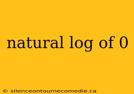 natural log of 0