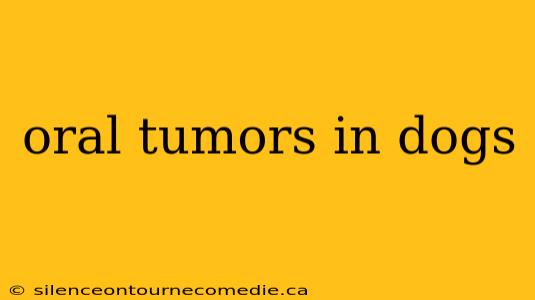 oral tumors in dogs
