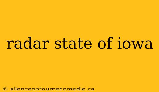 radar state of iowa
