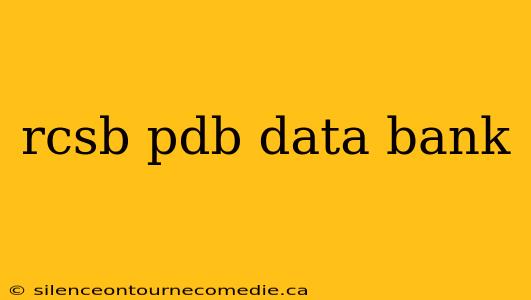rcsb pdb data bank