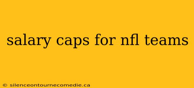 salary caps for nfl teams
