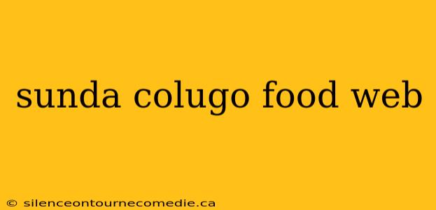sunda colugo food web