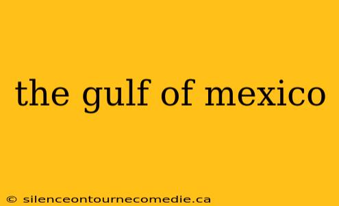 the gulf of mexico