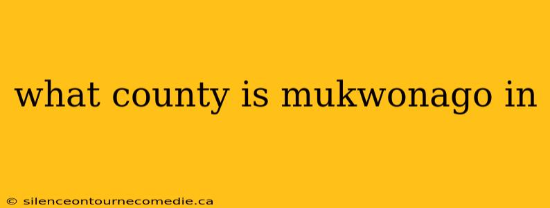 what county is mukwonago in