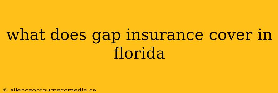 what does gap insurance cover in florida