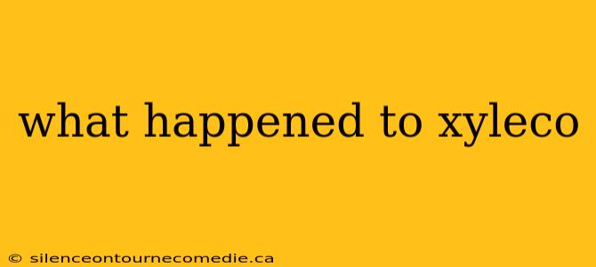 what happened to xyleco