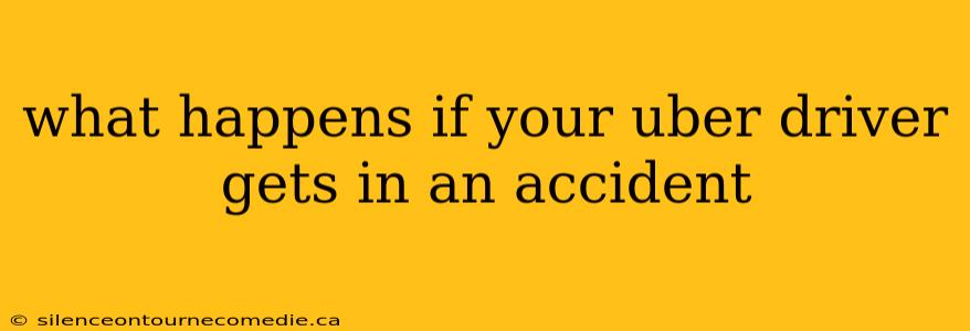 what happens if your uber driver gets in an accident