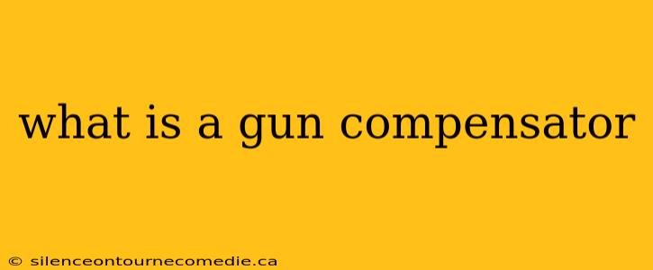 what is a gun compensator