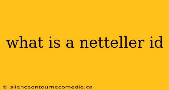 what is a netteller id