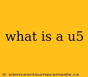 what is a u5
