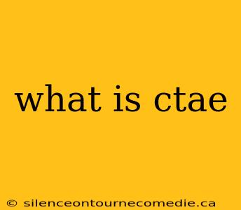 what is ctae