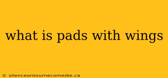 what is pads with wings