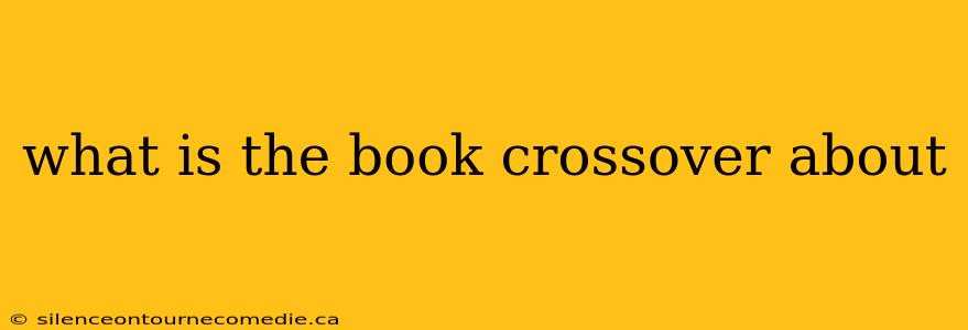 what is the book crossover about
