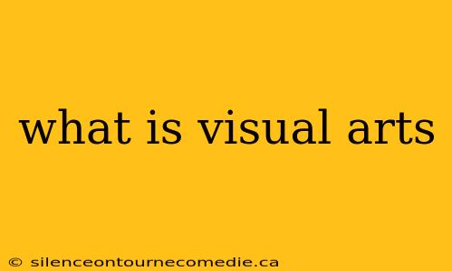 what is visual arts